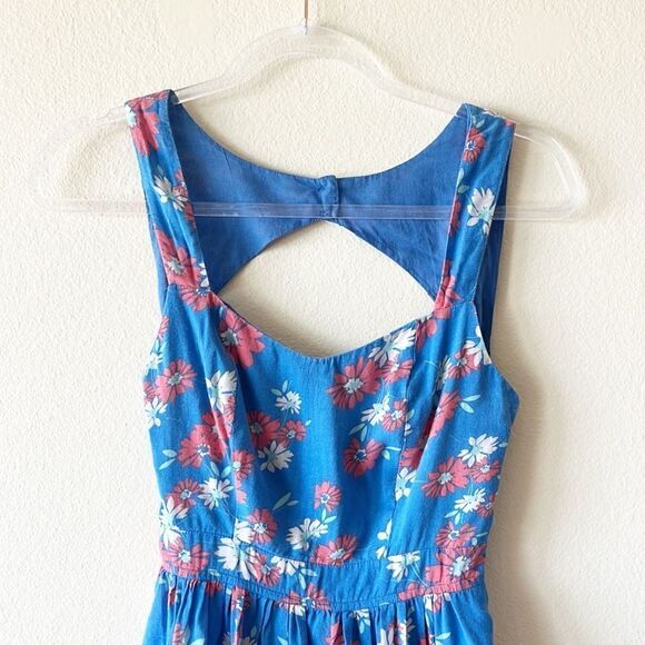 O’Neill Open Back Floral Print Dress - Picture 2 of 8